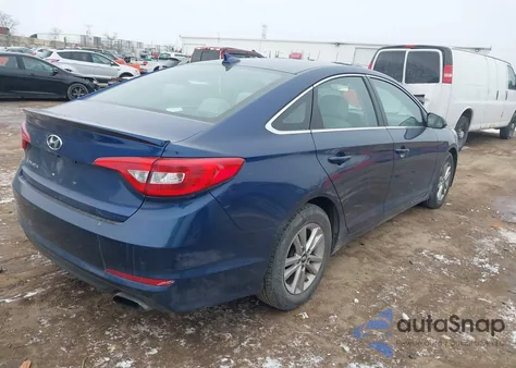 2016 Hyundai Sonata из США, поврежденный, VIN 5NPE24AF0GH394767